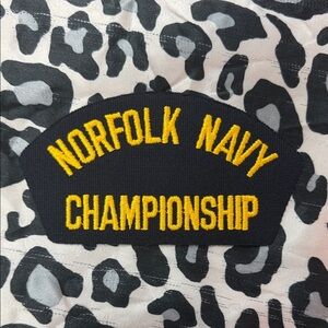 Norfolk Navy Championship embroidered naval Patch
